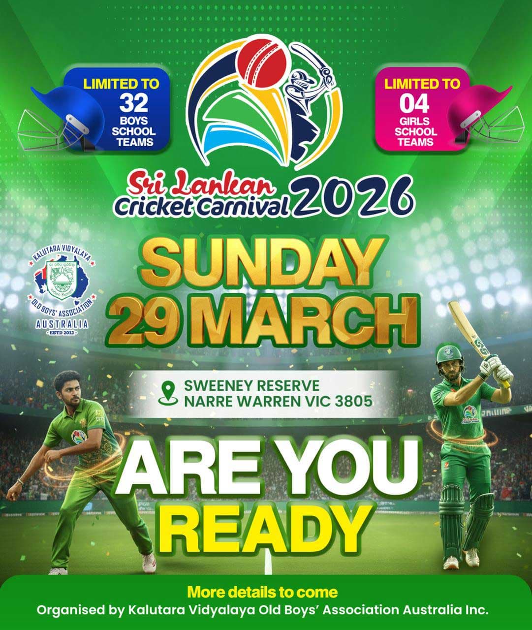 Sri Lankan Cricket Carnival 2026